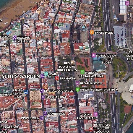 Suites Garden Apartamento 12 大加那利岛拉斯帕尔马斯 外观 照片